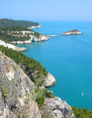 Veduta del Parco Nazionale del Gargano